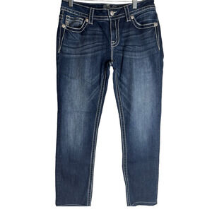 Vintage Miss Me Denim Mid Rise Skinny Jeans